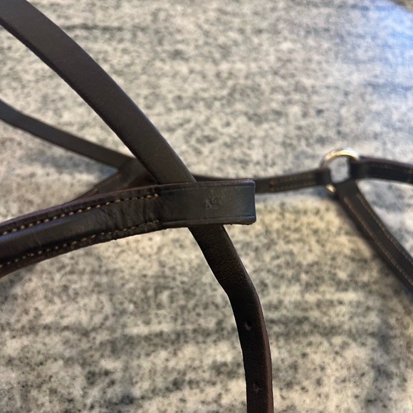 Devoucoux figure 8 noseband and browband (half bridle) - Picture 8 of 11